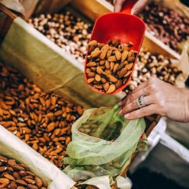 seizoensgebonden ingrediënten aan de costa blanca, amandelen, almonds,