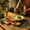 Cooking with character: your first harvest, your first pasta