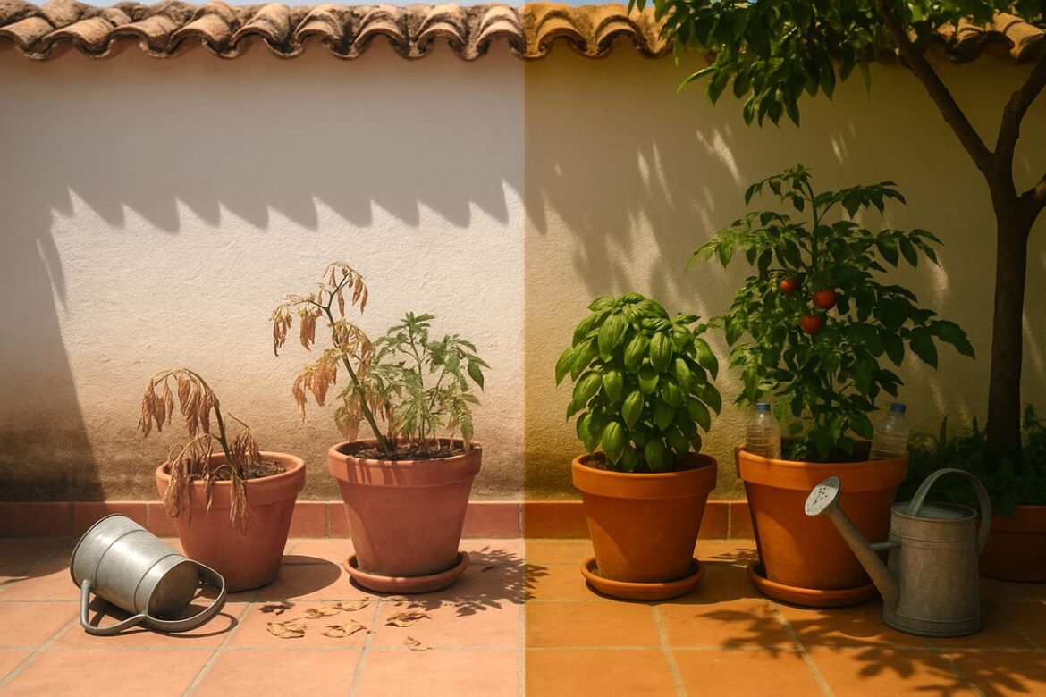 moestuin hitte