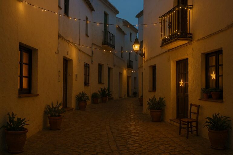 Spaanse decemberverlichting