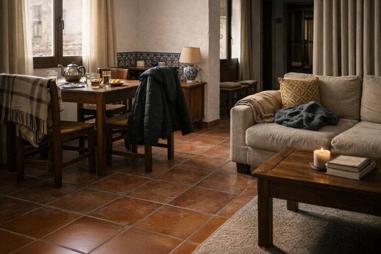 living in the warm room