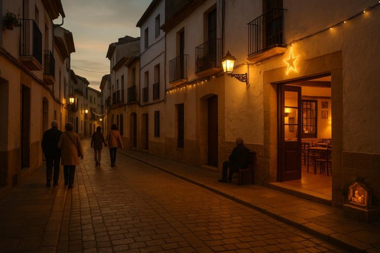 licht Spaanse winter