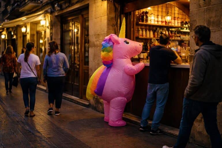 Carnaval verkleden zonder boodschap