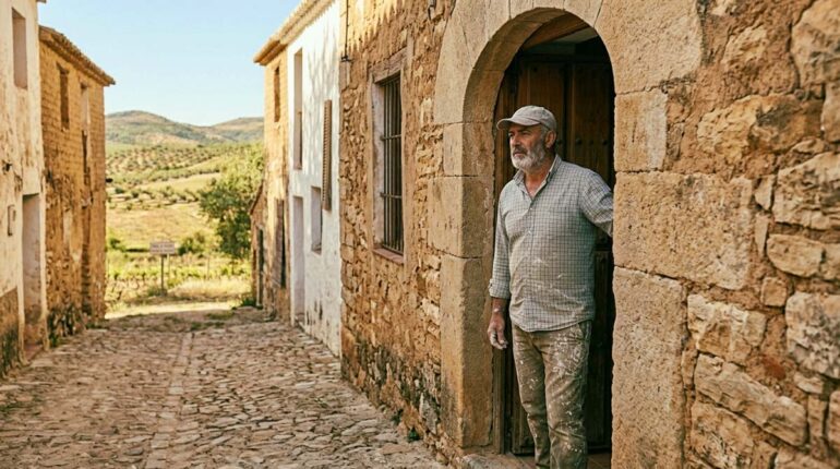 wonen in leeg dorp Spanje