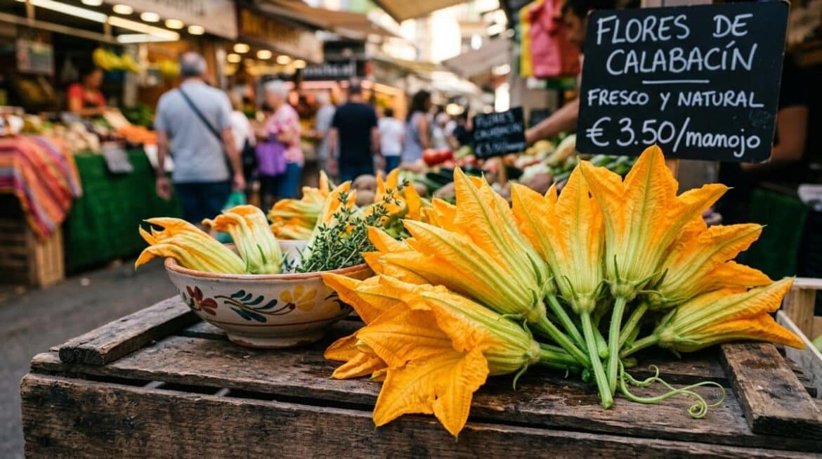Flor de calabacín – gourgettebloem: ze zijn er en morgen zijn ze weg