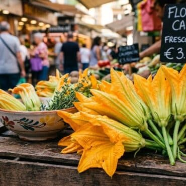 Flor de calabacín courgettebloem