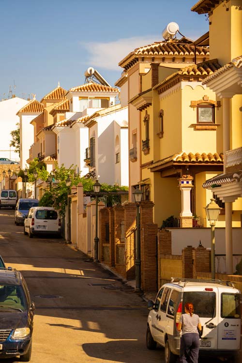 Nerja street Costa del Sol