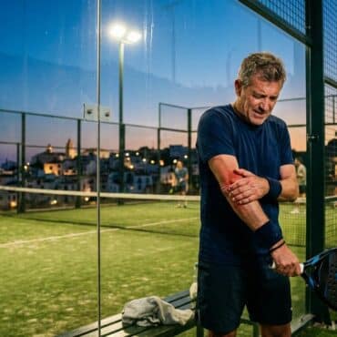 padel elleboog