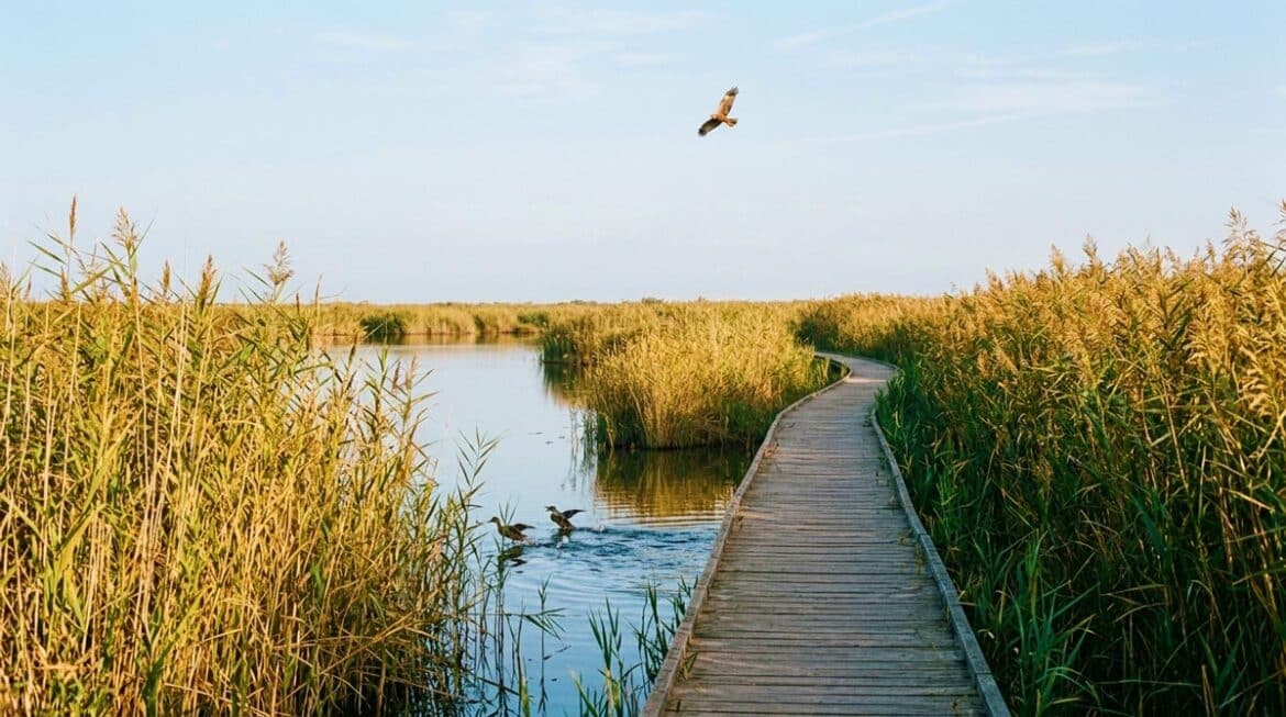 wandelen in oktober El Hondo